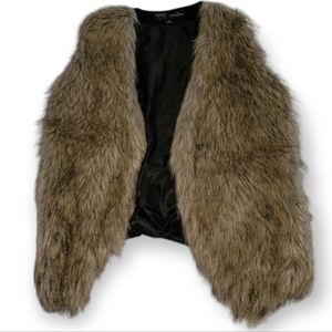 Yag Couture Faux Fur Vest